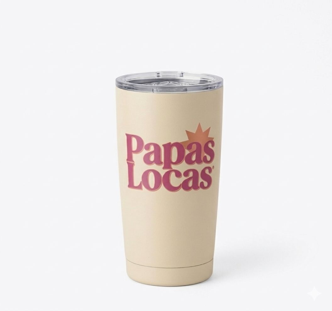Merch Papas Locas — Tumbler